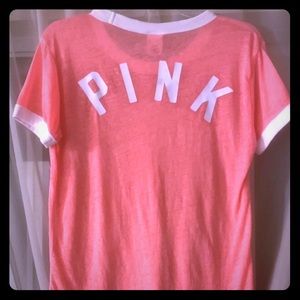 Victoria’s Secret PINK Ringer Tee